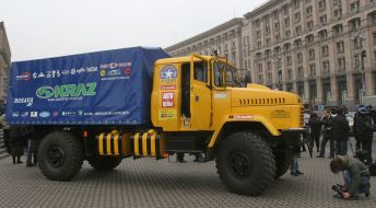 Виїзд української команди на міжнародний ралі-рейд Лісабон – Дакар