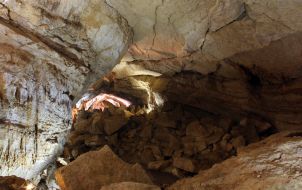 Arble cave in Crimea
