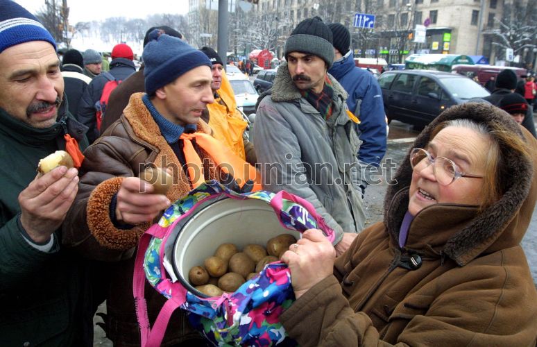 Евромайдан 2004. Рандеву картофель в подарок. Фестиваль тамбовской картошки. Акция рандеву с картошкой. Рандеву раздает картошку.