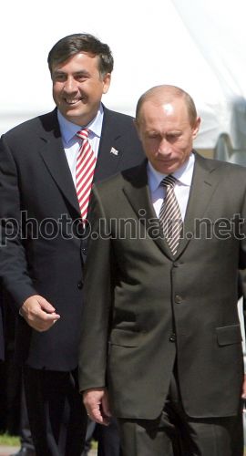 Путин И Саакашвили Фото