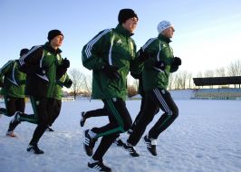 Trainings of FC ”Karpaty” (Lvov)