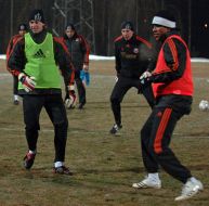 FC ”Shakhter” training