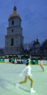 Skating rink on Sofievsky square