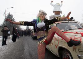 Celebrations of Malanka holiday