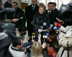 Yuliya Timoshenko in Dnepropetrovsk