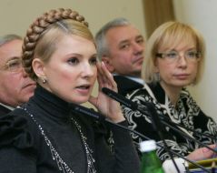 Yuliya Timoshenko in Dnepropetrovsk