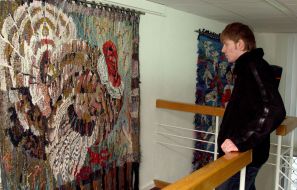 Exhibition of tapestries ”Weather in a house”