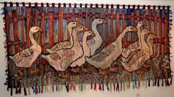 Exhibition of tapestries ”Weather in a house”