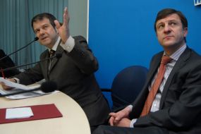 Vitaly Melnichyuk and Sergey Oksanich