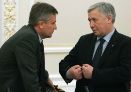 Валентин Наливайченко и Юрий Ехануров