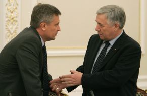 Валентин Наливайченко и Юрий Ехануров