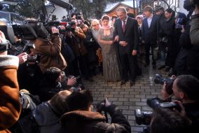 Valentina Semenyuk and Vitaly Samsonenko