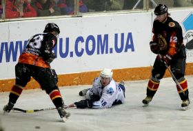 Hockey. HC ”Sokol” (Kiev) vs ”Kristall” (Elektrostal, Russia)