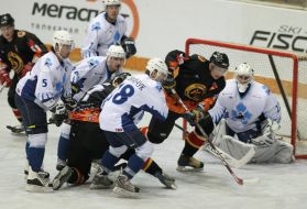 Hockey. HC ”Sokol” (Kiev) vs ”Kristall” (Elektrostal, Russia)