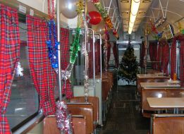 Swiss tram-restaurant