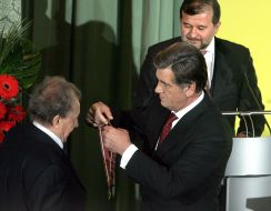 Viktor Yushchenko and Ilya Zalyubovskiy