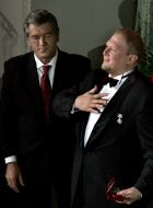 Viktor Yushchenko and Taras Shtonda