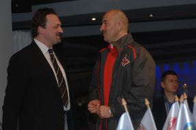 Stanislav Cherchesov and Viktor Gusev