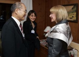 Екатерина Ющенко и Коичиро Мацуура