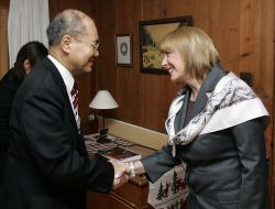 Екатерина Ющенко и Коичиро Мацуура