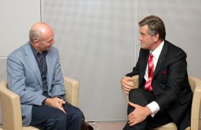 Встреча Виктора Ющенко с Паскалем Лами