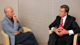 Встреча Виктора Ющенко с Паскалем Лами