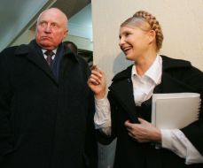 Yuliya Timoshenko in one of students dormitories