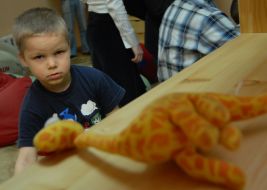 Center of children help ”City of happy children” opening