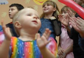 Center of children help ”City of happy children” opening