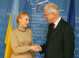 Юлія Тимошенко та Ганс-Герт Пьоттерінг