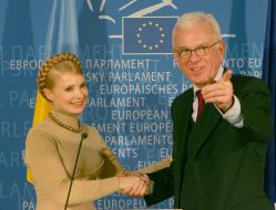 Юлія Тимошенко та Ганс-Герт Пьоттерінг