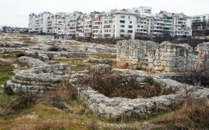 Building of elite housind on the territory of Khersoness necropolis