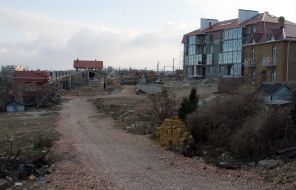 Building of elite housind on the territory of Khersones necropolis