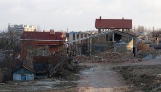 Building of elite housind on the territory of Khersones necropolis