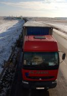Lines on the Krakovets International point of transport admission