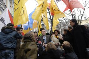 Victor Spiridonov comments to journalists