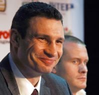 Vitaliy Klichko and Vyacheslav Uzelkov