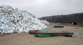 Обледенение Азовского моря