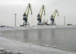 Обледенение Азовского моря