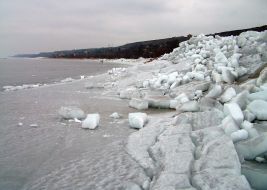Обледенение Азовского моря