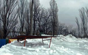 Обледенение Азовского моря