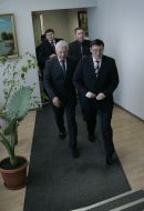 Юрій Луценко та  Володимир Логвиненко