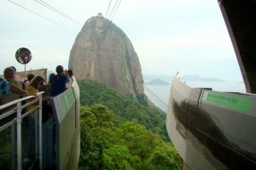 Rope-way to the «Sugar Loaf Mountain»