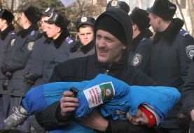 Митинг пострадавших от деятельности „Элита-Центр”