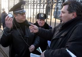 Митинг пострадавших от деятельности „Элита-Центр”