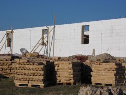 Будівництво нової казарми на о. Зміїному