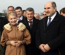 Yuliya Timoshenko and Valery Gorbаtko