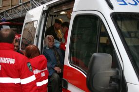 Explosion in a dwelling-house in Lvov