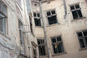 Explosion in a dwelling-house in Lvov