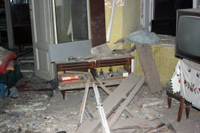 Explosion in a dwelling-house in Lvov